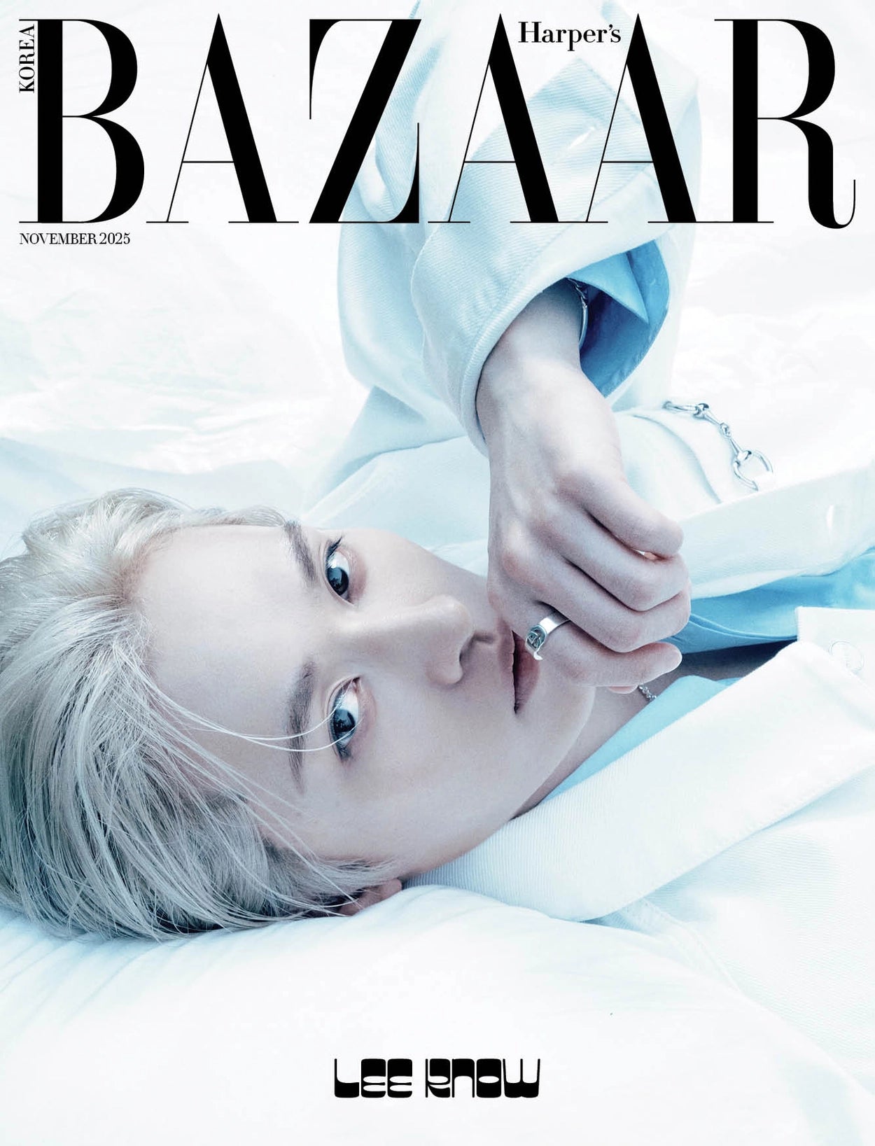 BAZAAR - 2025. 11 (Cover. Stray Kids LEE KNOW)