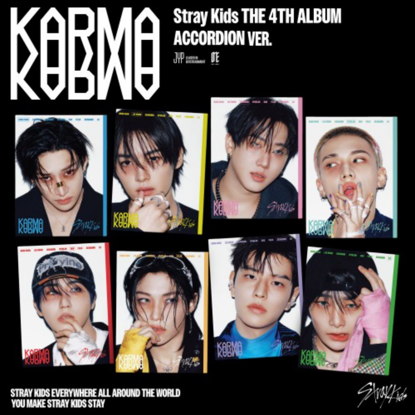 Stray Kids - 4th Full Album Karma (accordion ver.)