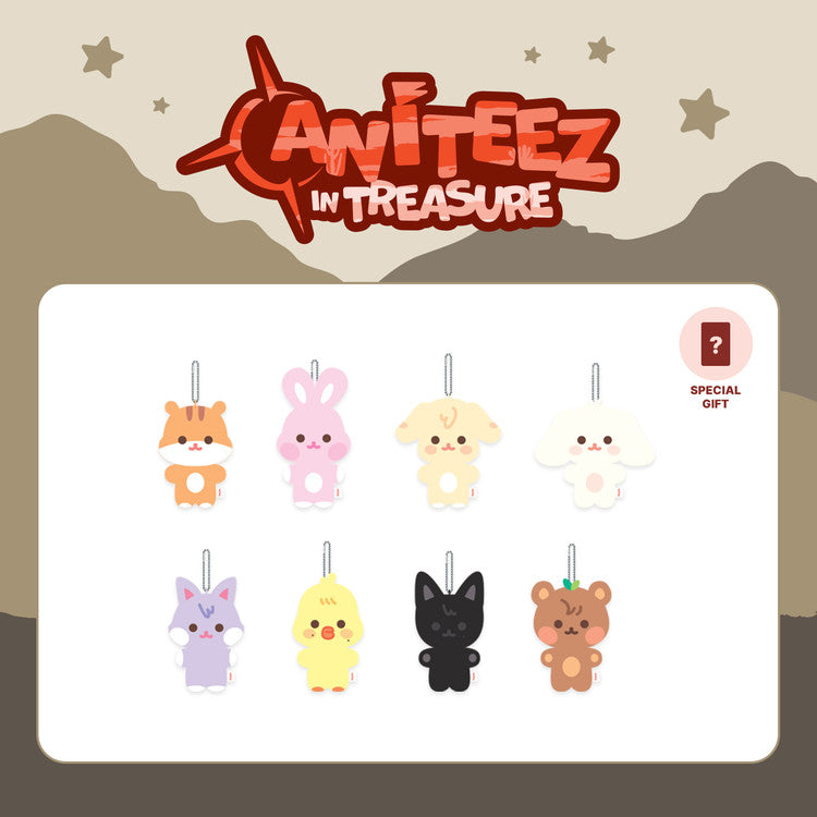 ATEEZ - [ANITEEZ IN TREASURE] MD FLAT-FUR PLUSH – Byeol Music