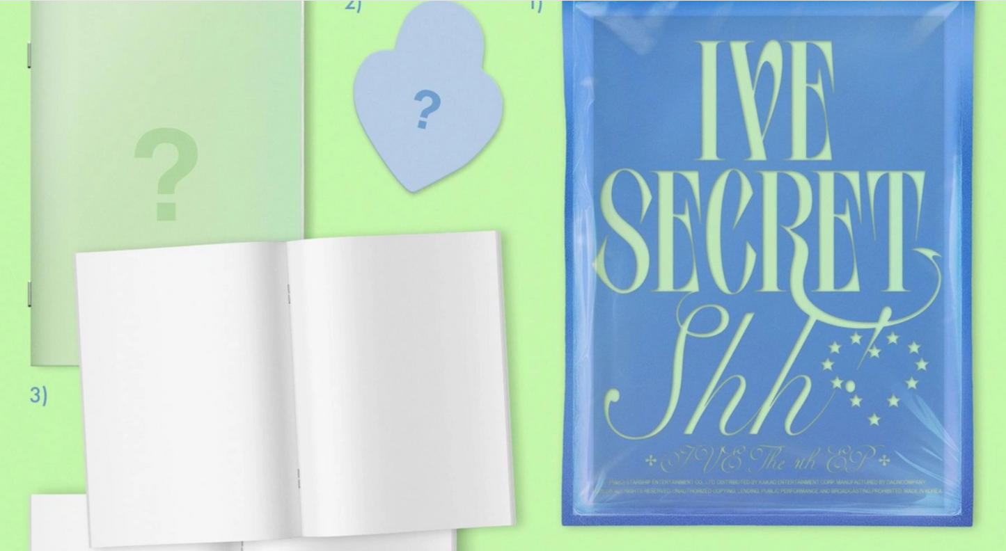 PRE-ORDER: IVE - 4th Mini Album IVE SECRET com POB