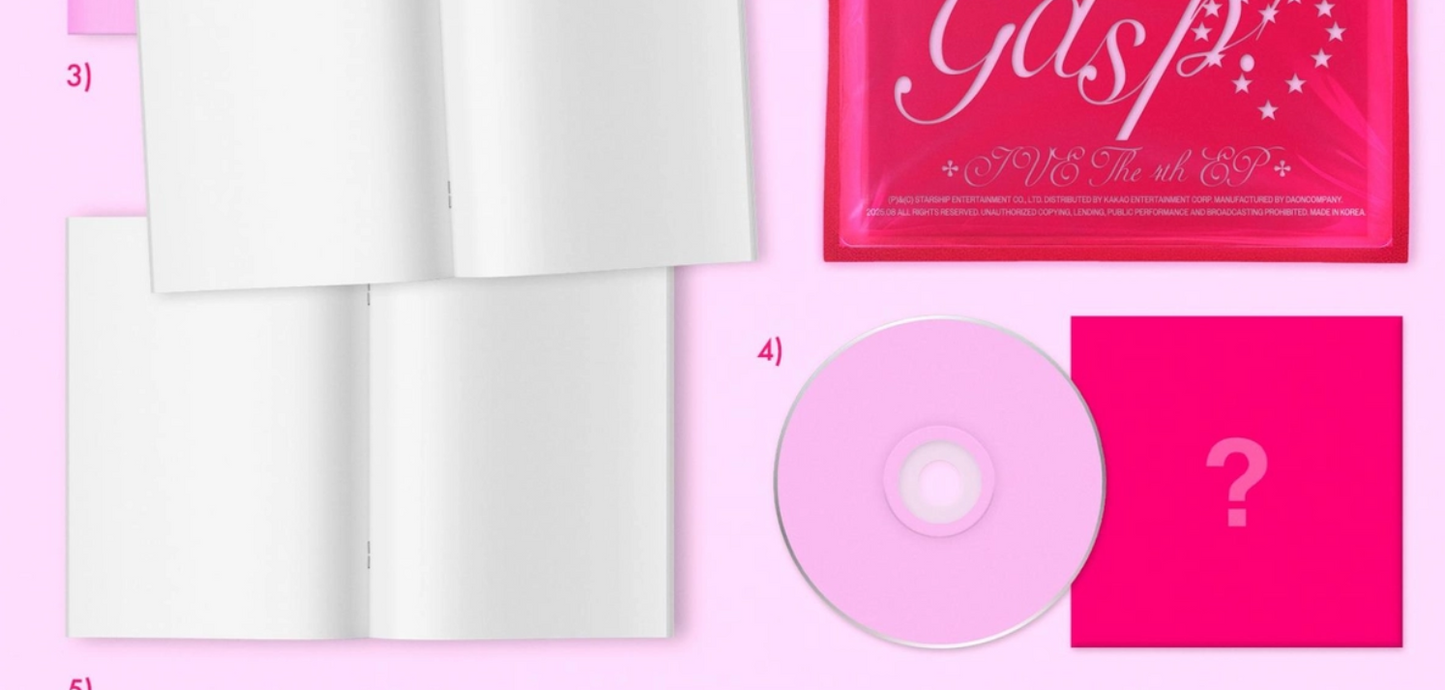 PRE-ORDER: IVE - 4th Mini Album IVE SECRET com POB