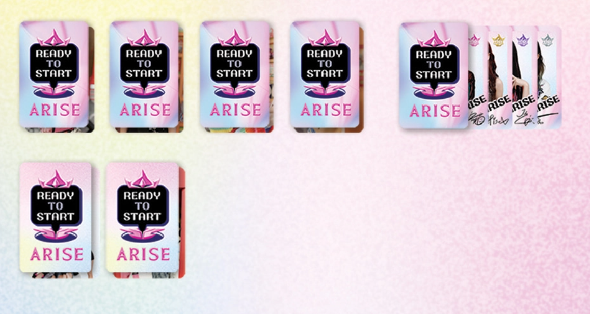 PRE-ORDER: ARISE - 1st Mini Album READY TO START (Smart Album Ver.)