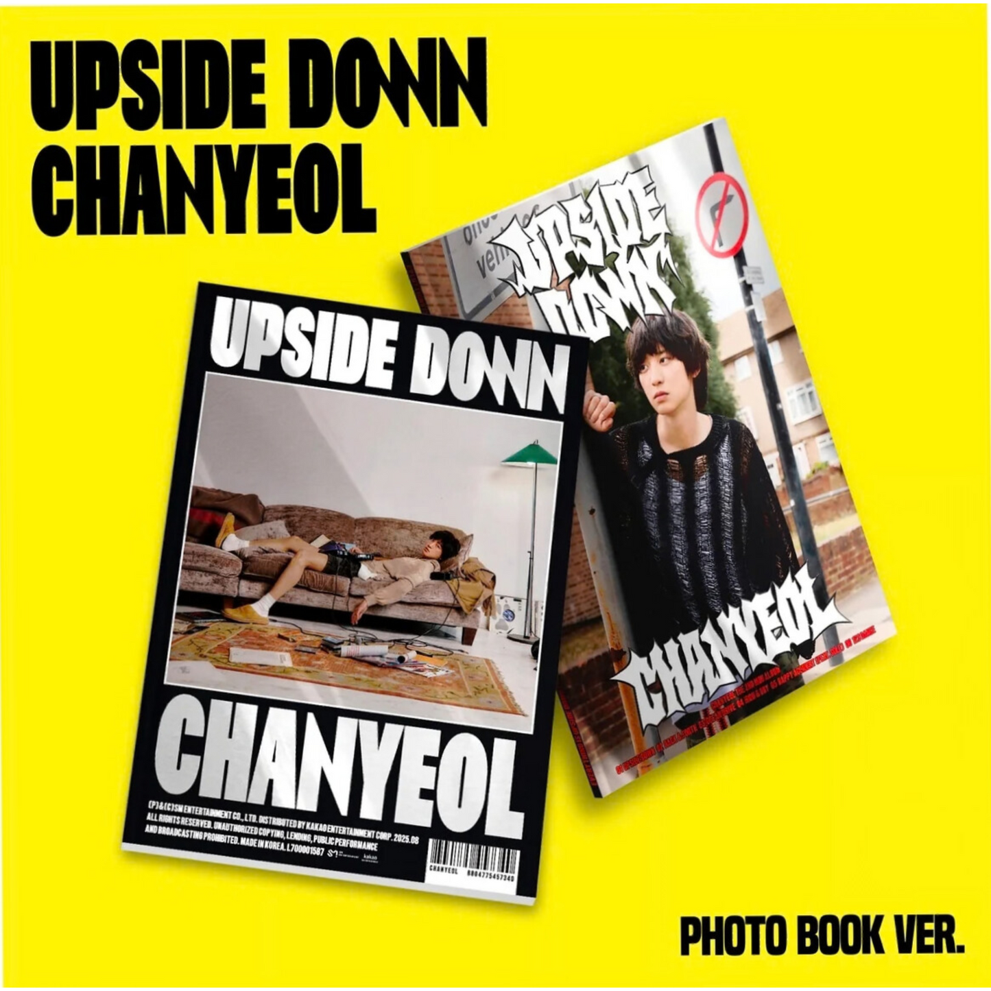 Chanyeol 2nd Mini Album Upside Down (PHOTO BOOK Ver.)