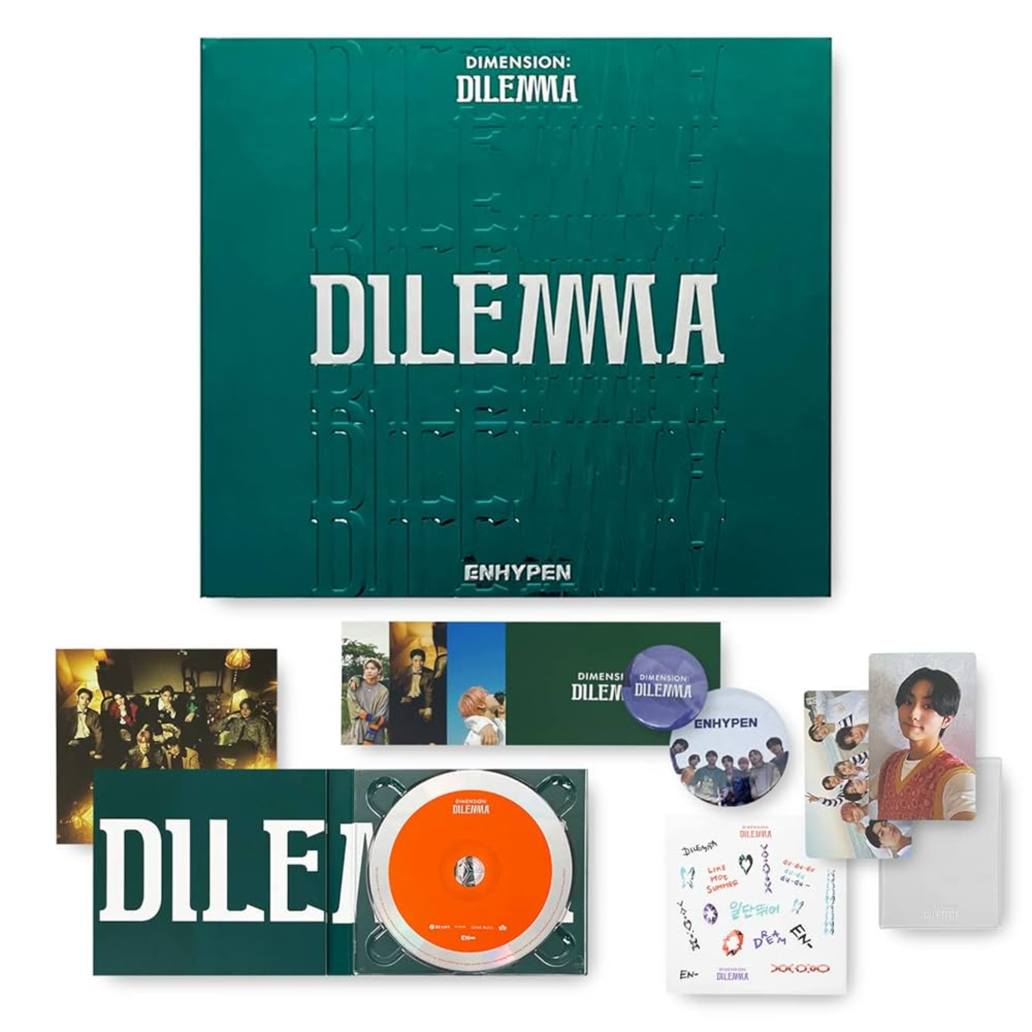 ENHYPEN DILEMMA ESSENTIAL トレカセット 23枚 ENHYPEN - VOL.1 DIMENSION : DILEMMA (ESSENTIAL Ver.) – Byeol Music