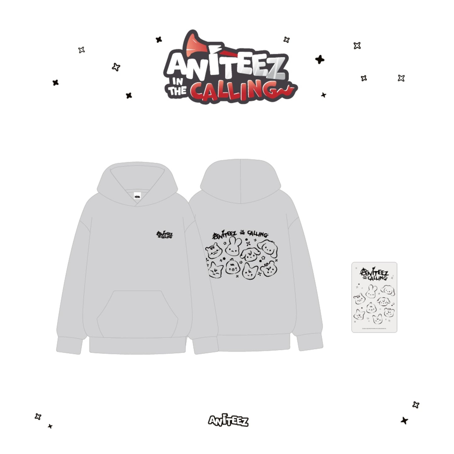 ATEEZ ANITEEZ IN THE CALLING HOODIE