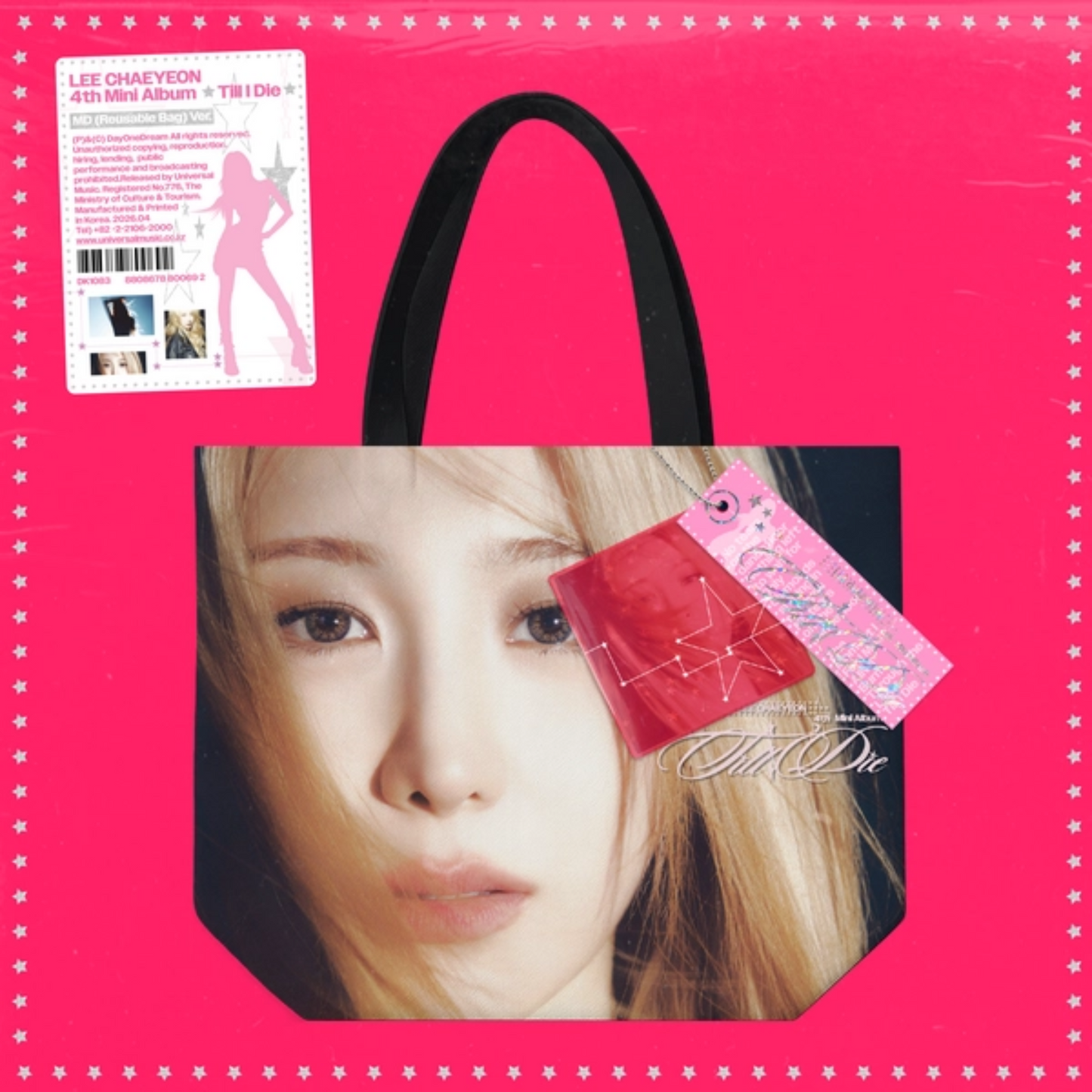 Lee Chae Yeon - 4th Mini Album Till I Die MD (Reusable Bag Ver.)