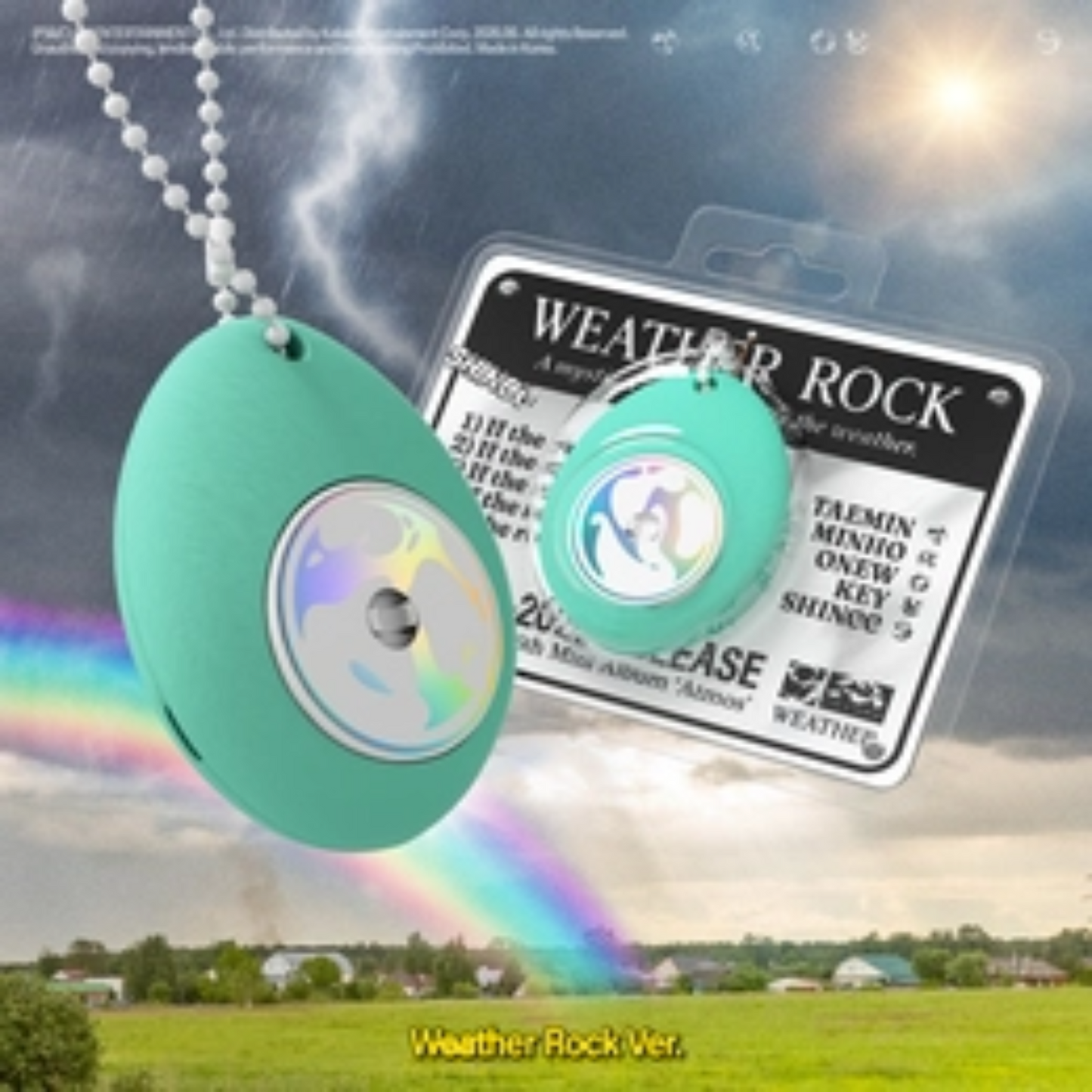 SHINee - 6th Mini Album ATMOS (Weather Rock Ver.) (SMART ALBUM)