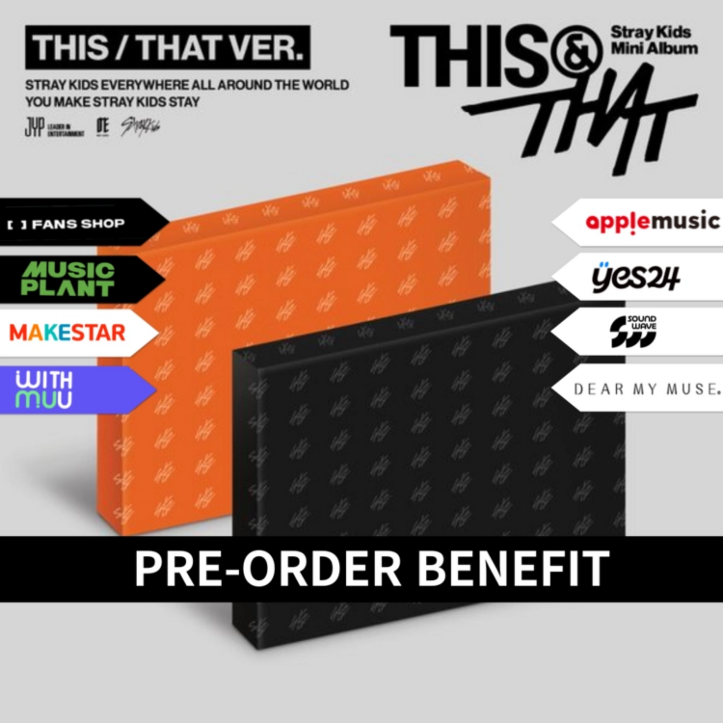 PRE-ORDER COM POB: Stray Kids - 10th Mini Album THIS & THAT