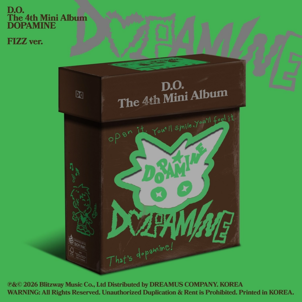 D.O. - 4th Mini Album DOPAMINE (FIZZ Ver.)