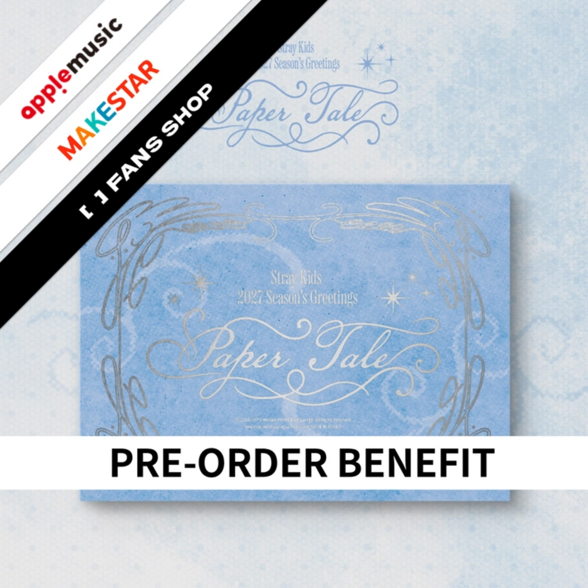 Pre-order: Stray Kids 2027 Season's Greetings Paper Tale (com POB)
