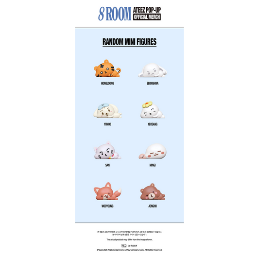 ATEEZ - 8ROOM MD RANDOM MINI FIGURES