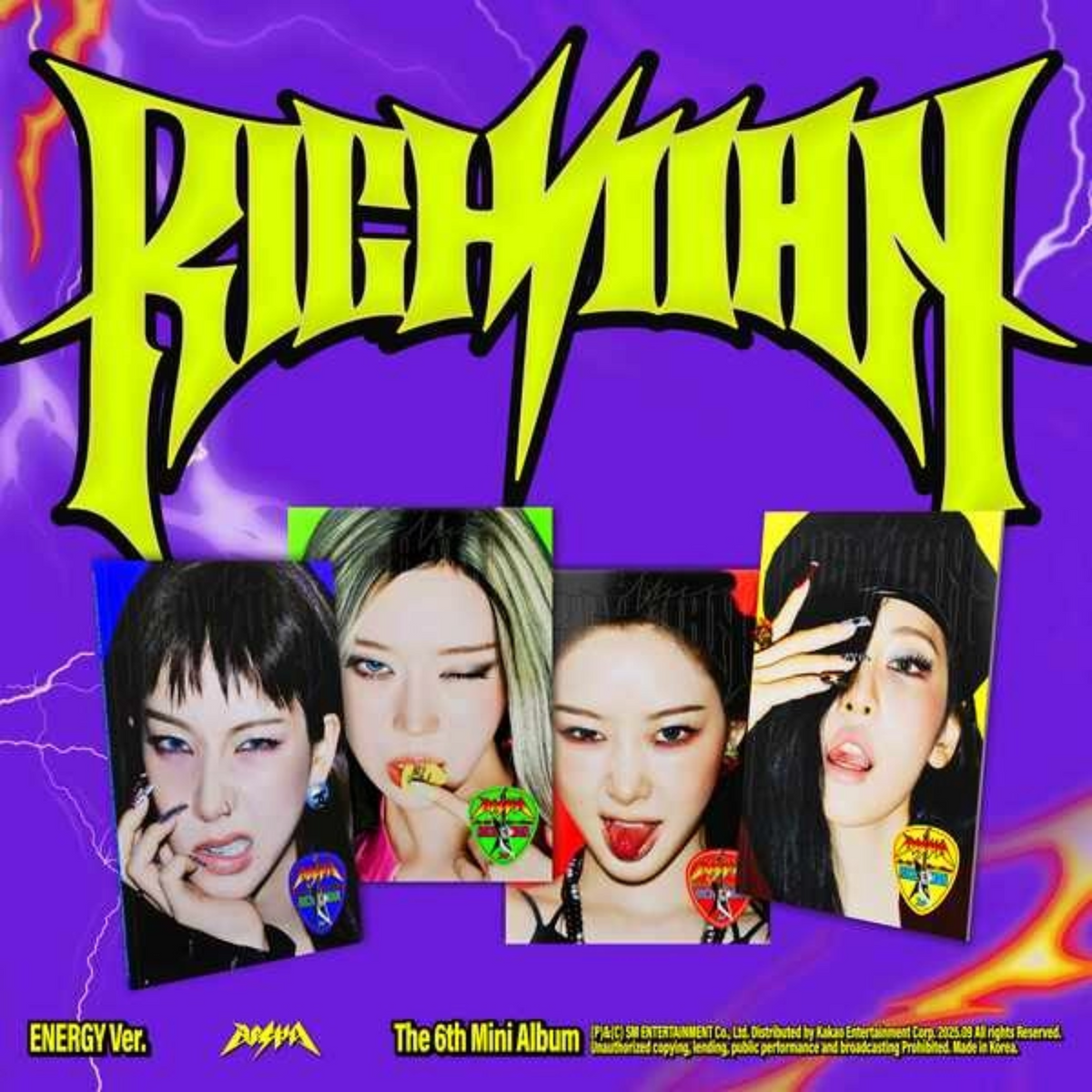 aespa - 6th Mini Album Rich Man (Energy Ver.)