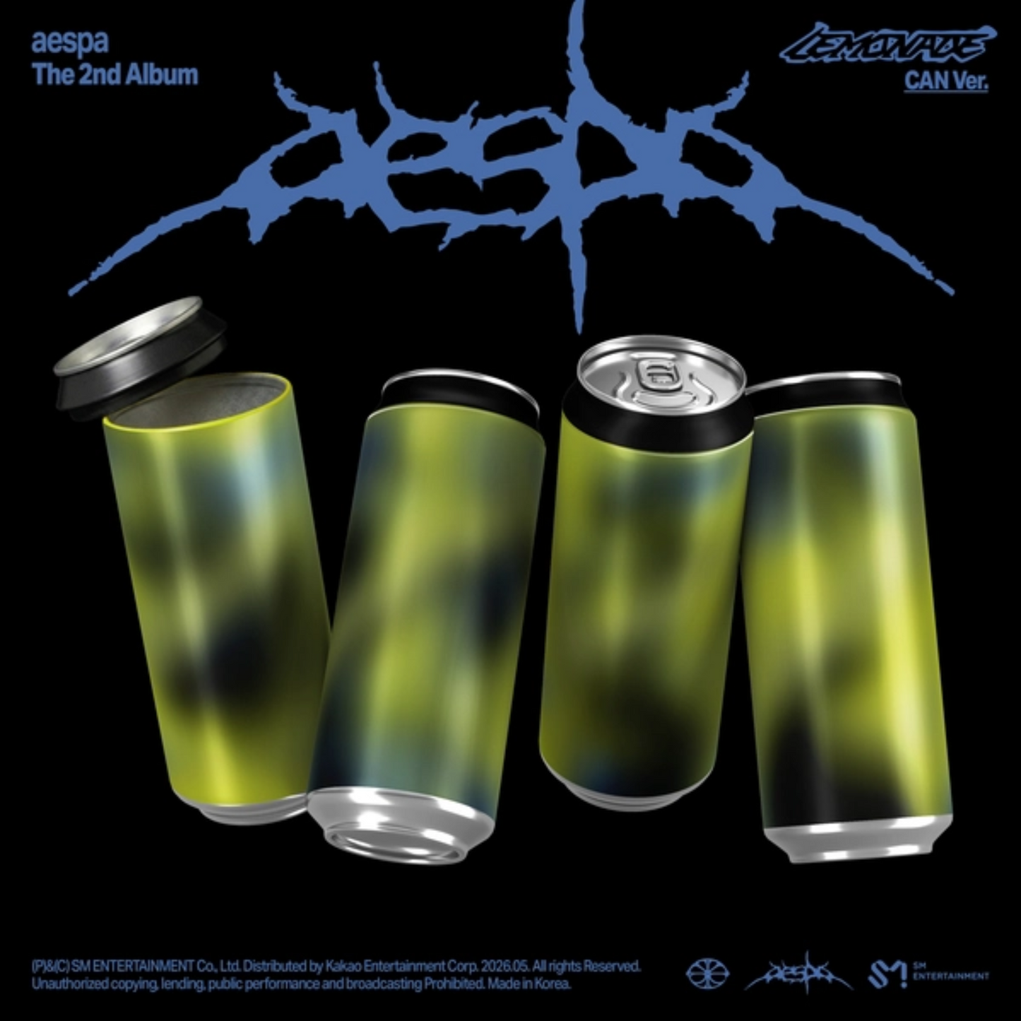 AESPA - 2nd Album LEMONADE (CAN Ver.) (SMART ALBUM)