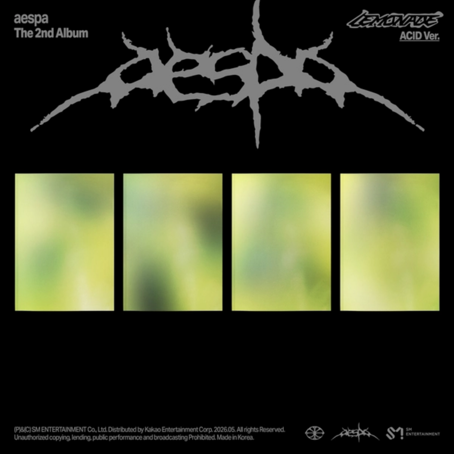 AESPA - 2nd Album LEMONADE (Acid Ver.)