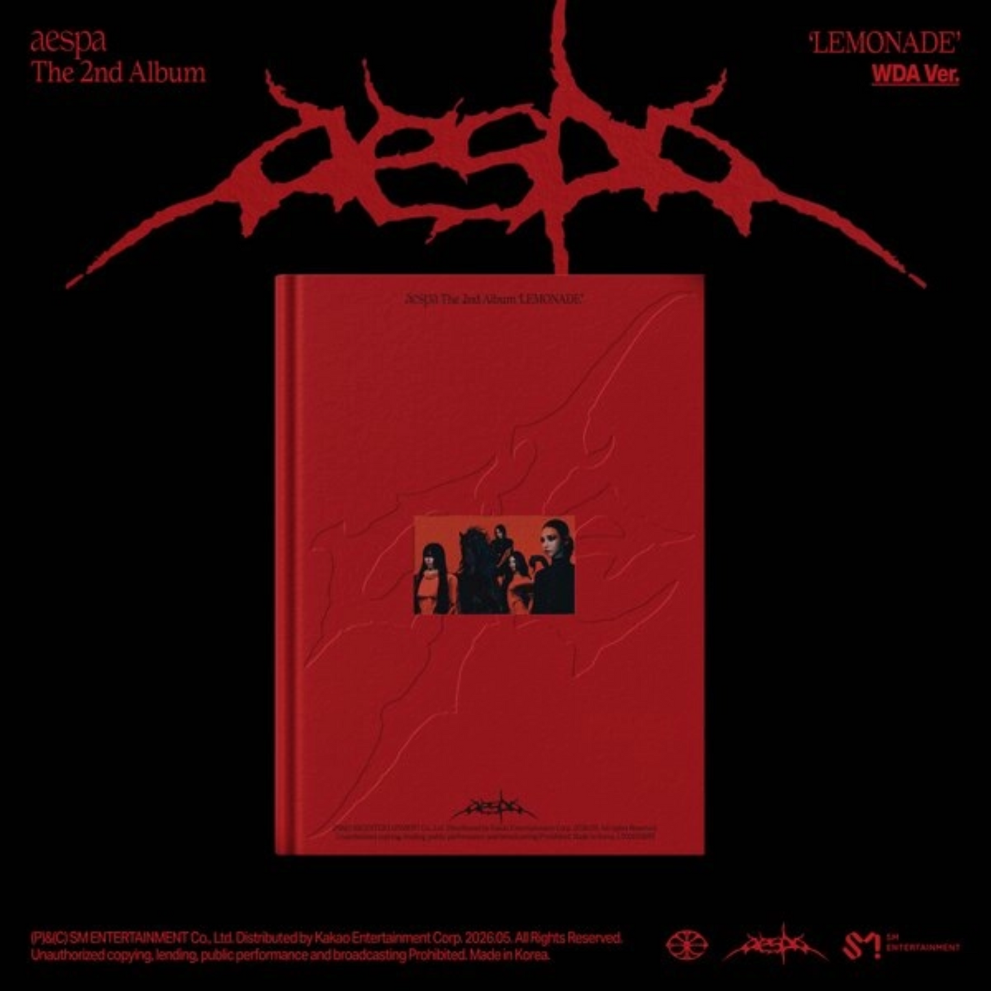 AESPA - 2nd Album LEMONADE (WDA Ver.)