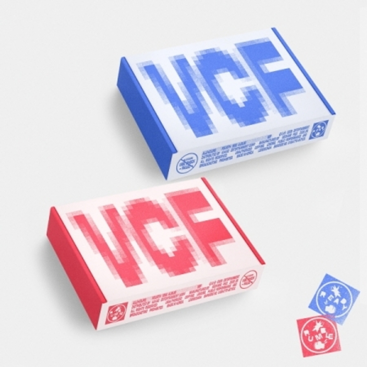 ALL(H)OURS 4th Mini Album VCF (READY ver. / RUMBLE ver.)