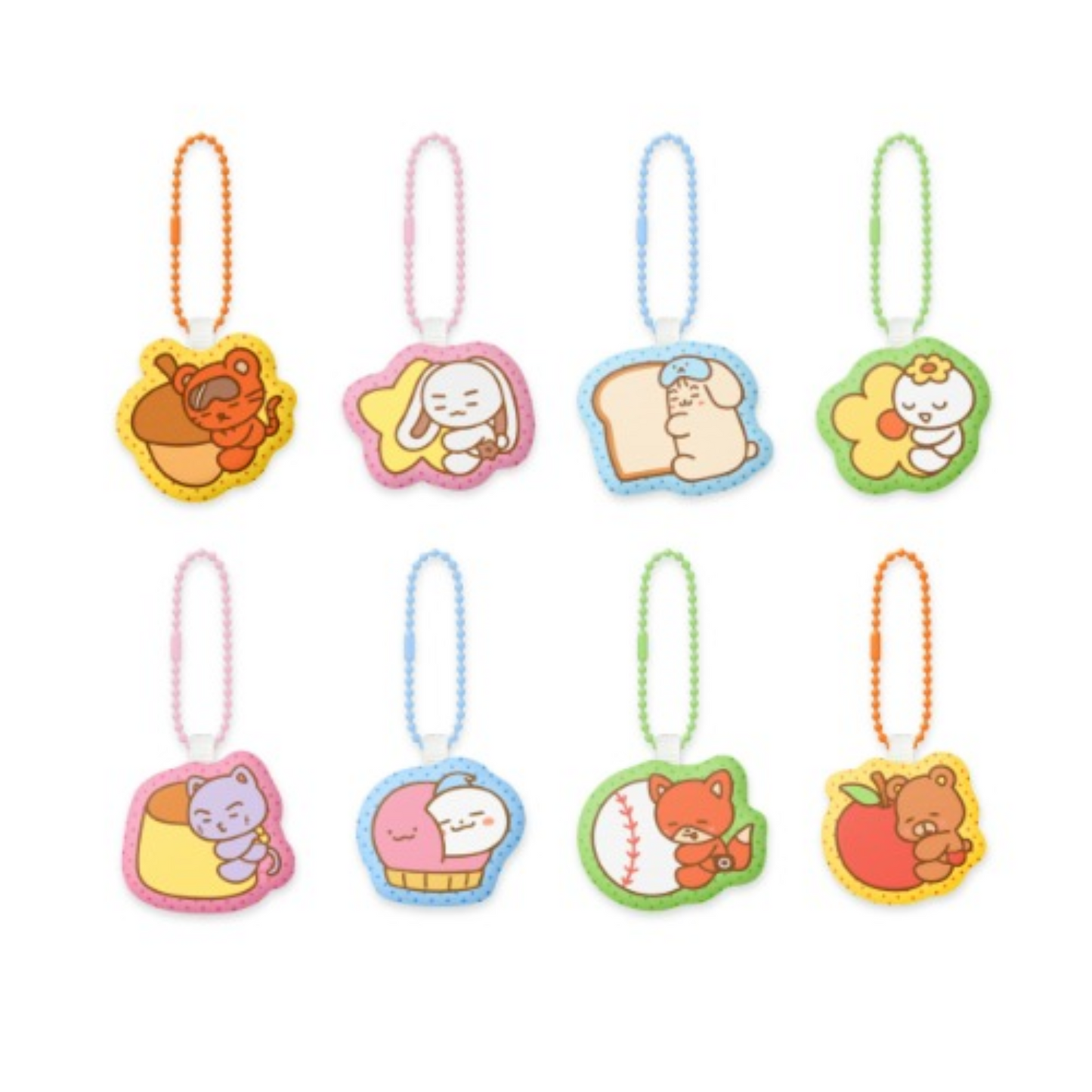 ATEEZ - 8ROOM MD RANDOM CUSHION KEYRINGS