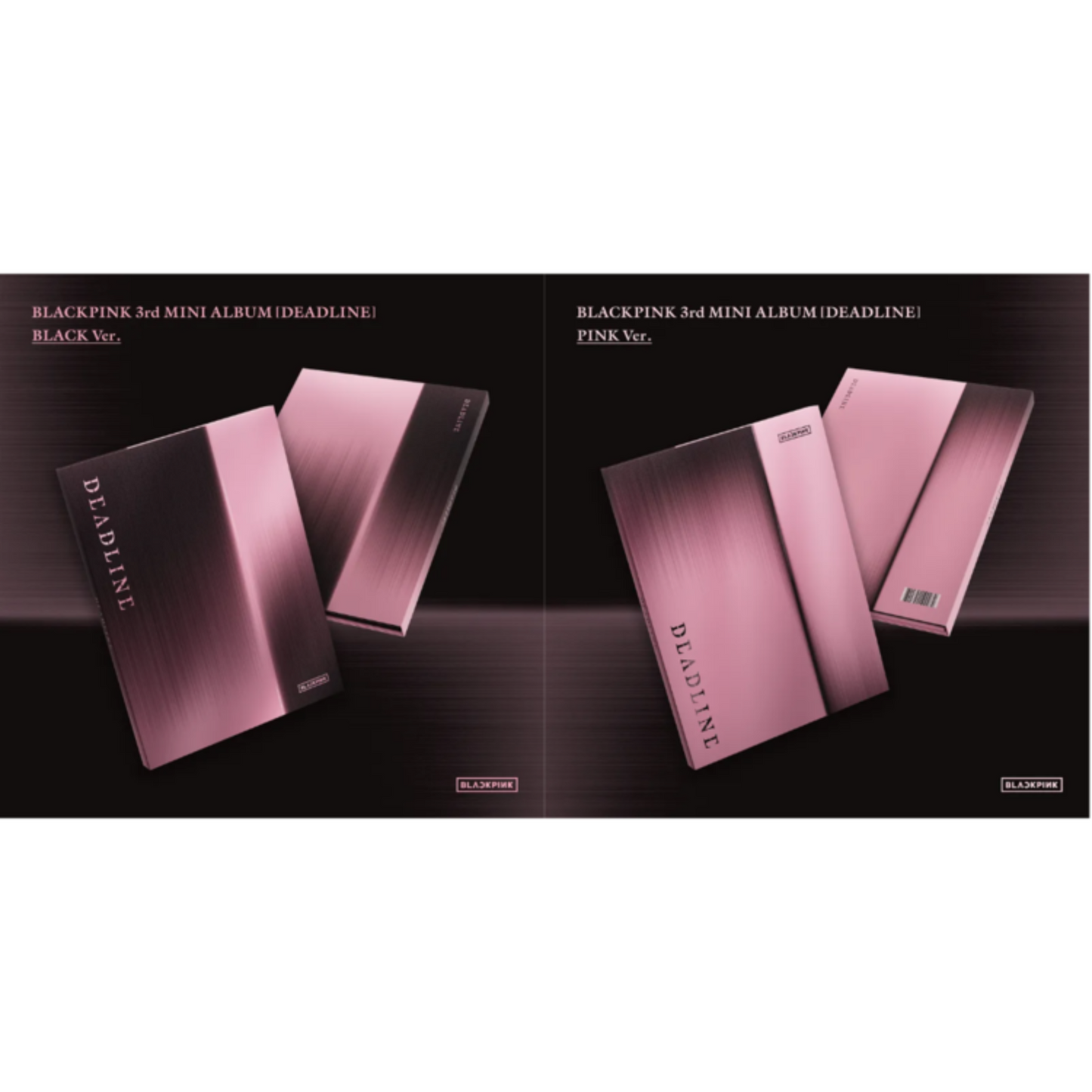 BLACKPINK - 3rd Mini Album DEADLINE (BLACK Ver. / PINK Ver.)