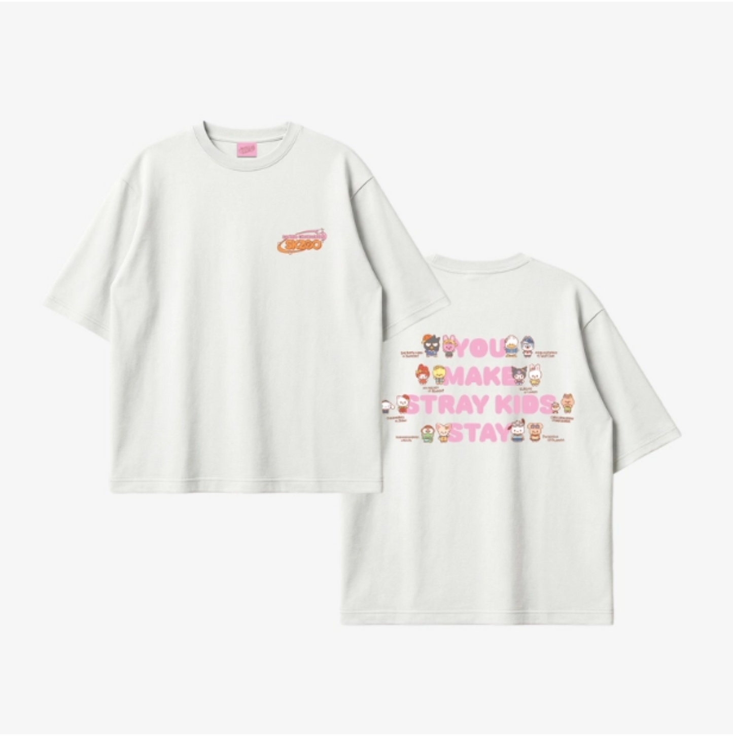 PRE-ORDER: SKZOO X SANRIO CHARACTERS - T-SHIRT