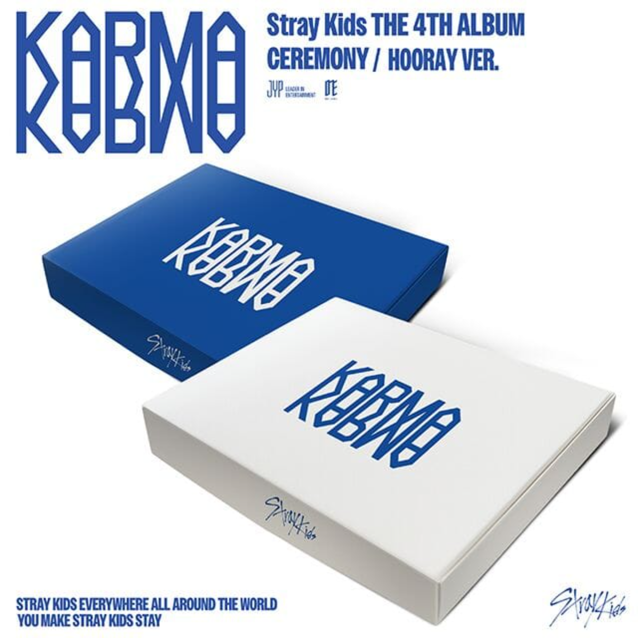 Stray Kids - 4th Full Album Karma (Ceremony, Hooray ver.) – Byeol Stray Kids - 4th Full Album Karma (Ceremony, Hooray ver.) – Byeol