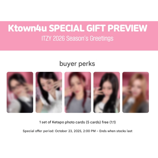 (POB) ITZY - 2026 SEASON'S GREETINGS Best Friends Forever