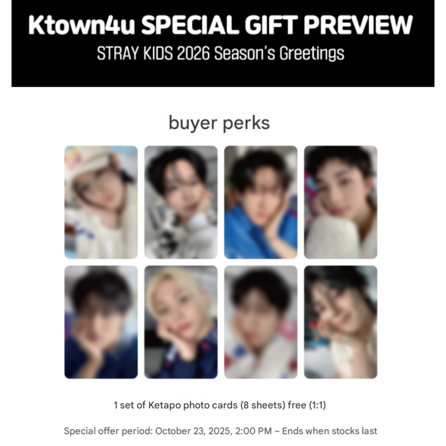 (POB) Stray Kids - 2026 SEASON'S GREETINGS STARLIGHT SUPPER CLUB
