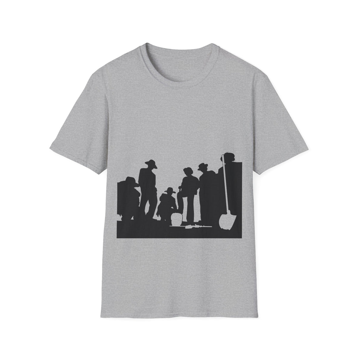 Ateez Work MV Silhouette T-Shirt