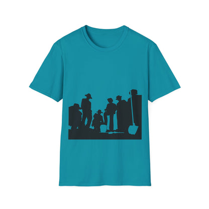 Ateez Work MV Silhouette T-Shirt