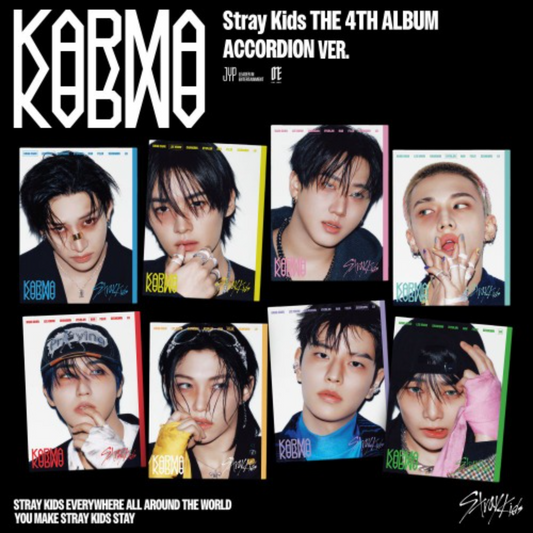 Stray Kids - 4th Full Album Karma (accordion ver.)