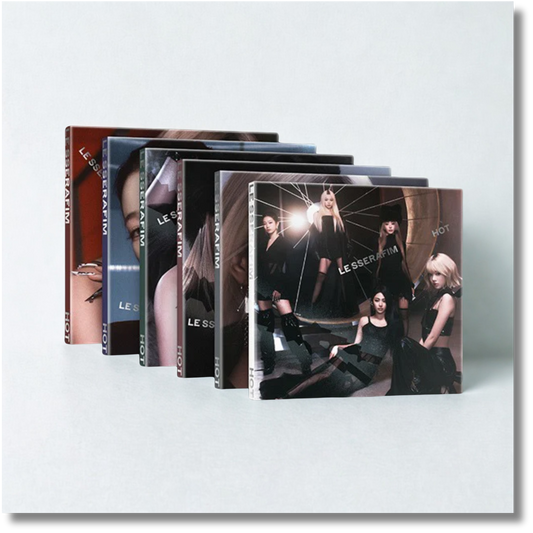 LE SSERAFIM - 5TH MINI ALBUM HOT (COMPACT ver.)
