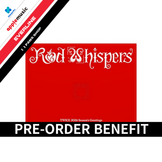 (POB) TWICE - 2026 SEASON'S GREETINGS RED WHISPERS