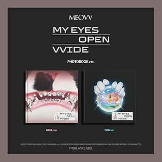 MEOVV - 1st EP Album MY EYES OPEN VVIDE (PHOTOBOOK ver.)