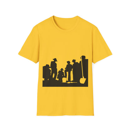 Ateez Work MV Silhouette T-Shirt