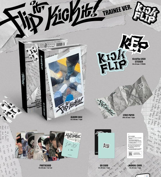 KickFlip 1st Mini Album Flip it, Kick it! (Trainee ver.)