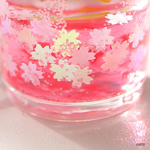 BT21_Water Keyring_Cherry Blossom Net