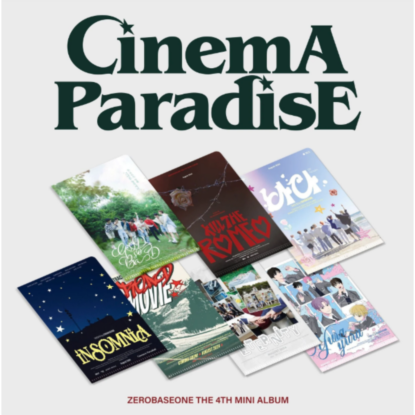 ZEROBASEONE - The 4th Mini Album CINEMA PARADISE (ZEROSE Ver.)