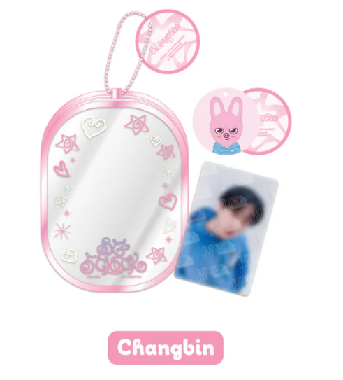 STRAY KIDS CLEAR POUCH - SKZ 5'CLOCK Changbin
