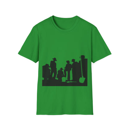 Ateez Work MV Silhouette T-Shirt