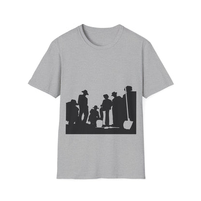 Ateez Work MV Silhouette T-Shirt