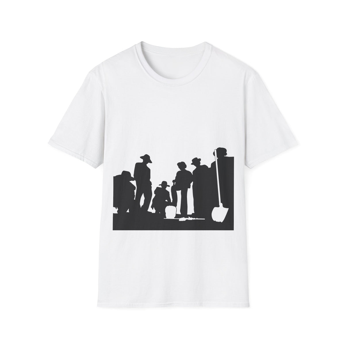 Ateez Work MV Silhouette T-Shirt