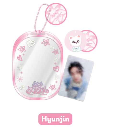 STRAY KIDS CLEAR POUCH - SKZ 5'CLOCK Hyunjin