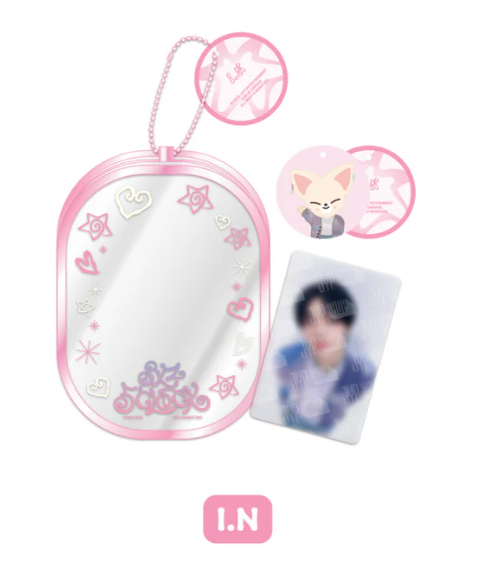STRAY KIDS CLEAR POUCH - SKZ 5'CLOCK I.N