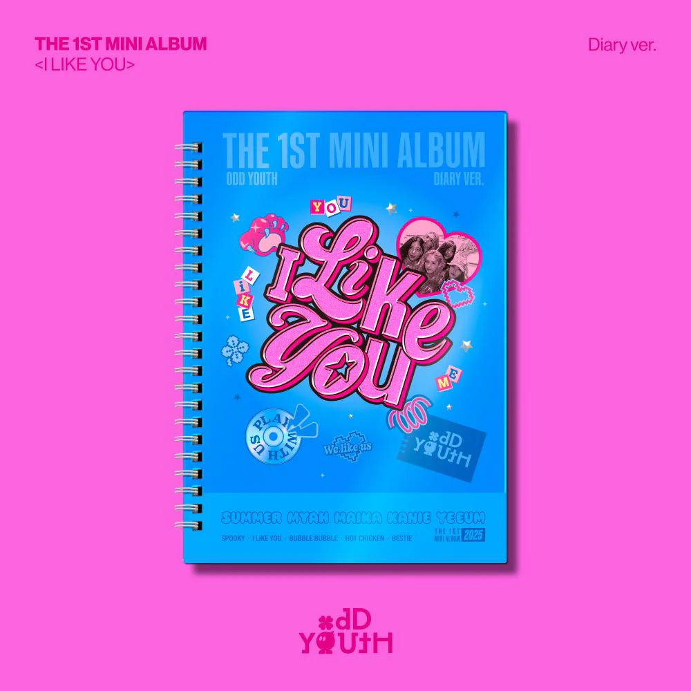 ODD YOUTH THE 1ST MINI ALBUM [I LIKE YOU] (Diary ver.)