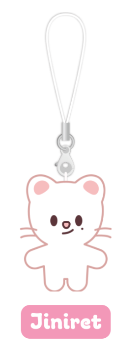 Stray Kids SKZOO KEYRING MICRO Ver. - SKZ 5'CLOCK Jiniret