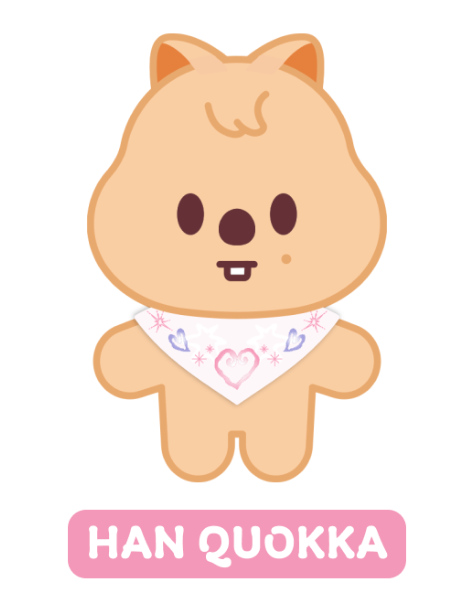 Stray Kids SKZOO 10CM PLUSH - SKZ 5'CLOCK HAN QUOKKA