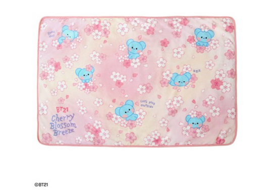 BT21_Minnie_Blanket_Cherry Blossom Koya