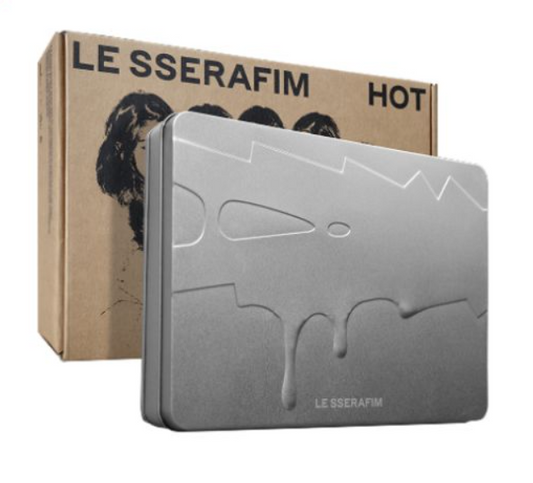 LE SSERAFIM 5th Mini Album 'HOT' (TIN CASE ver.)