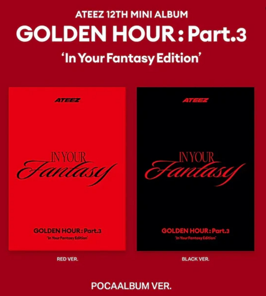 Pre-Order: ATEEZ GOLDEN HOUR : Part.3 ‘In Your Fantasy Edition’ (POCA Ver.)