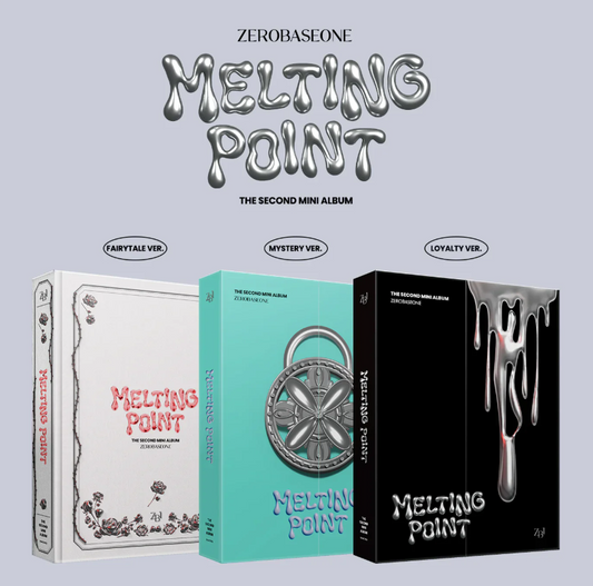 ZEROBASEONE - The 2nd Mini Album [MELTING POINT] (Fairytale ver. / Mystery/  Loyalty ver.)