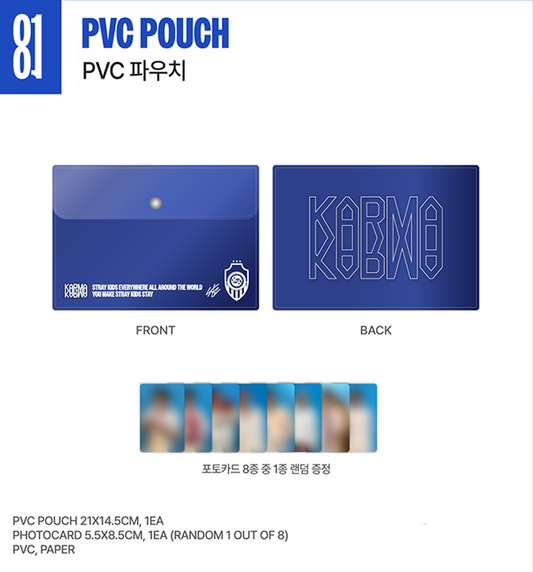 Stray Kids Karma PVC POUCH